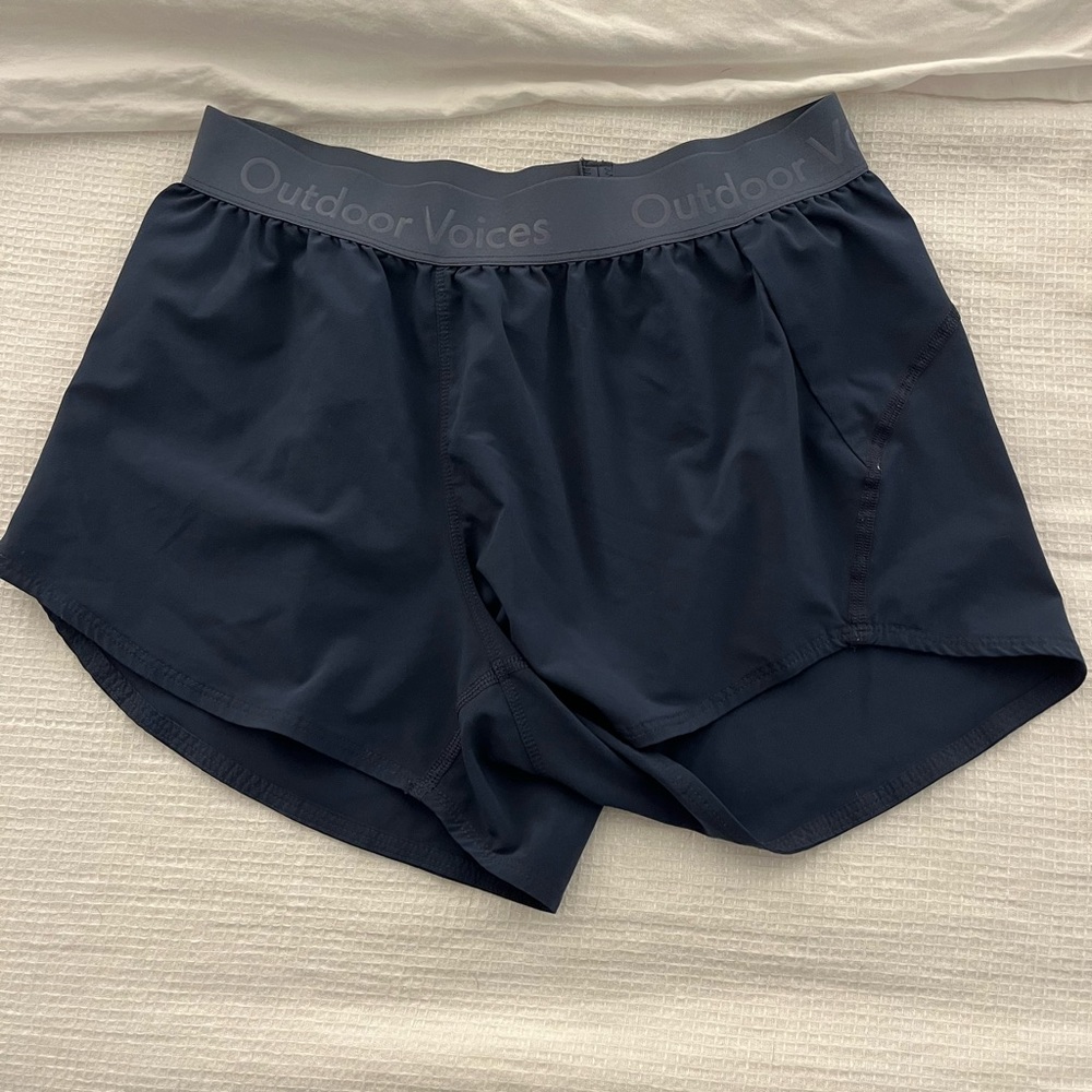 Navy women’s relay shorts OV